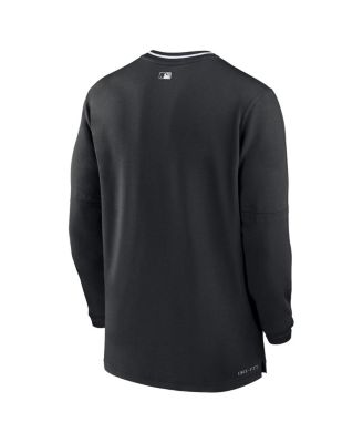 Men's Black Chicago White Sox Authentic Collection Performance Half-Zip Top