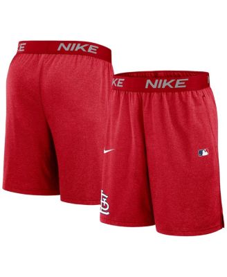 Nike - Men's Red St. Louis Cardinals Authentic Collection Performance Knit Shorts