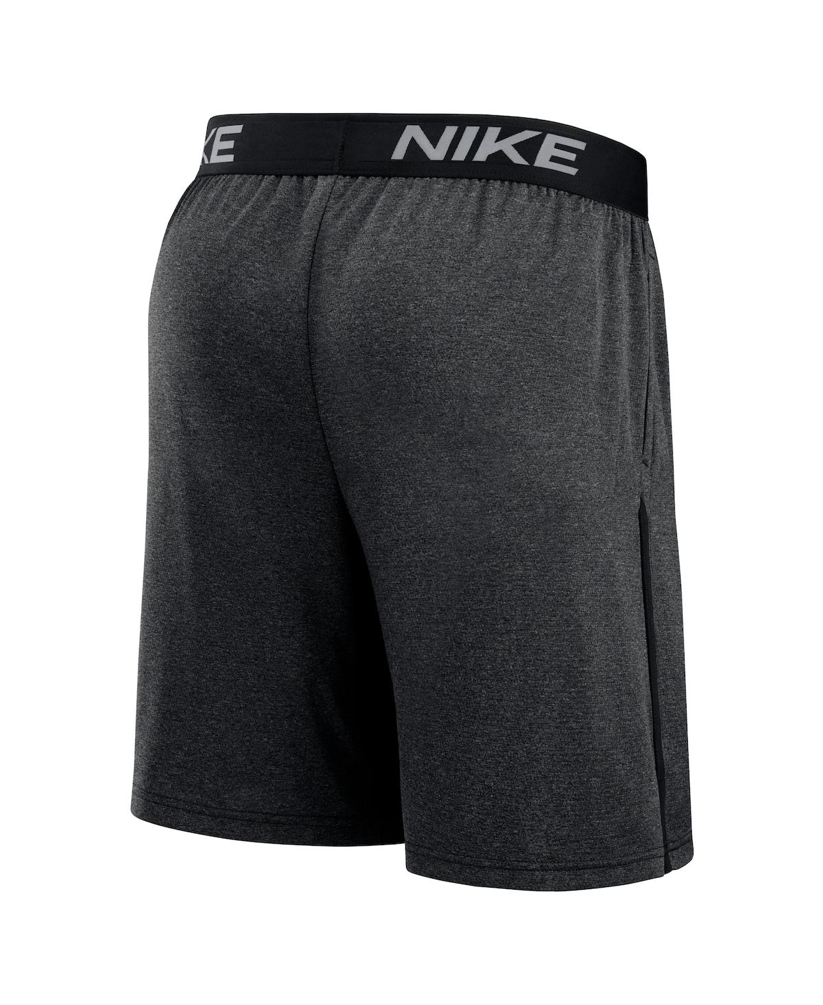 Nike Men's Black Arizona Diamondbacks Authentic Collection Performance Knit Shorts In Black