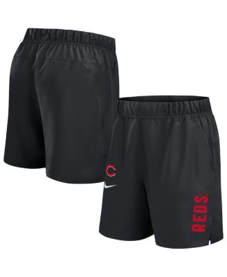 Nike - Men's Black Cincinnati Reds Woven Victory Performance Shorts