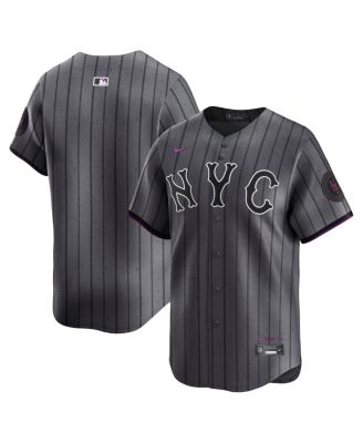 Nike - Men's Gray New York Mets City Connect Limited Jersey