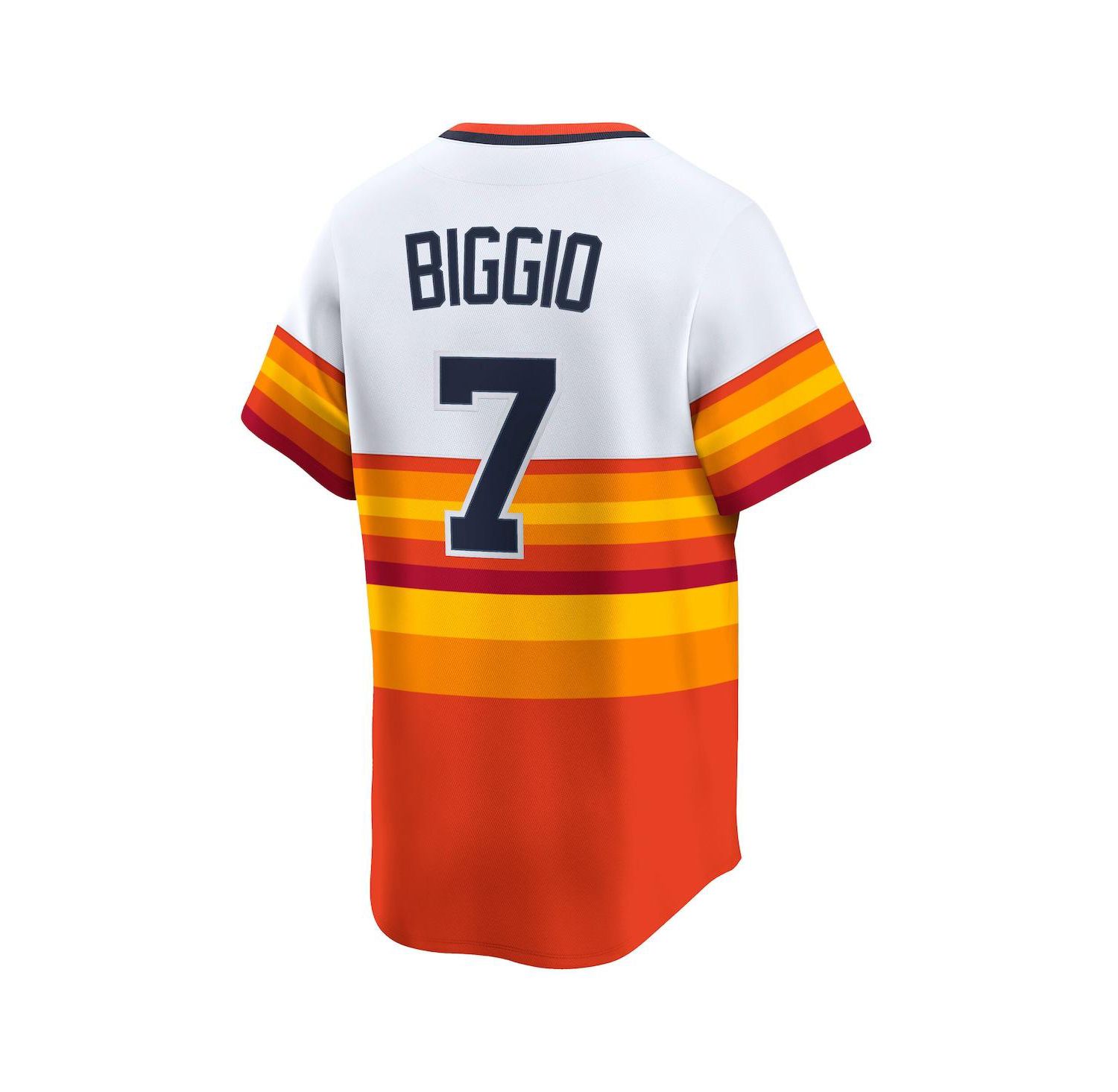 Men's Craig Biggio White Houston Astros Throwback Cooperstown Collection Limited Player Jersey