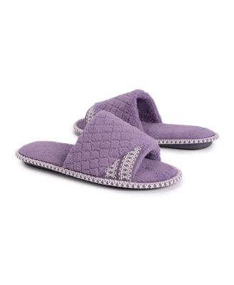 Women's Sally Open Toe Scuff Slippers
