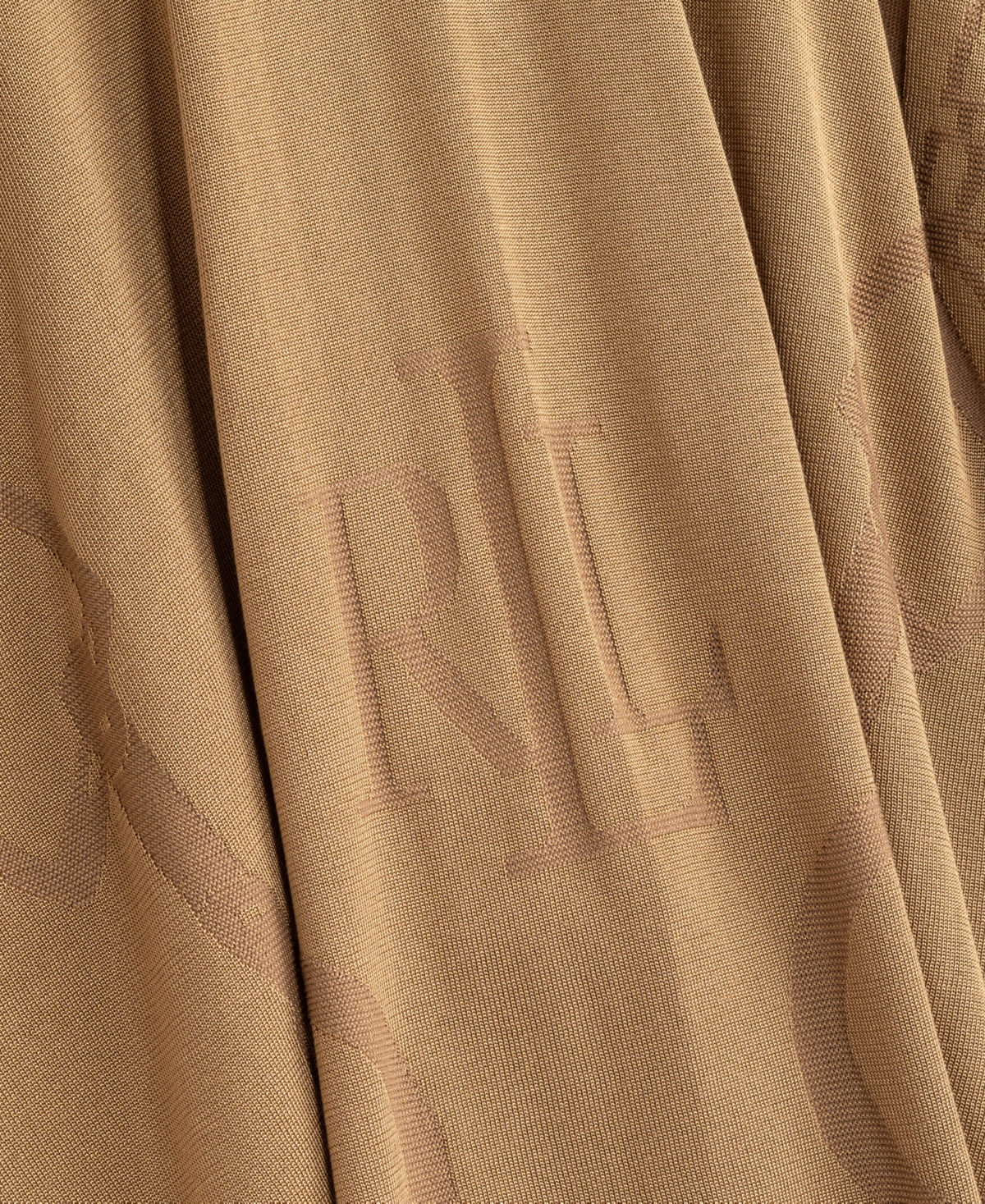 Ralph Lauren Matte Shine Belting Ruana In Madison Tan