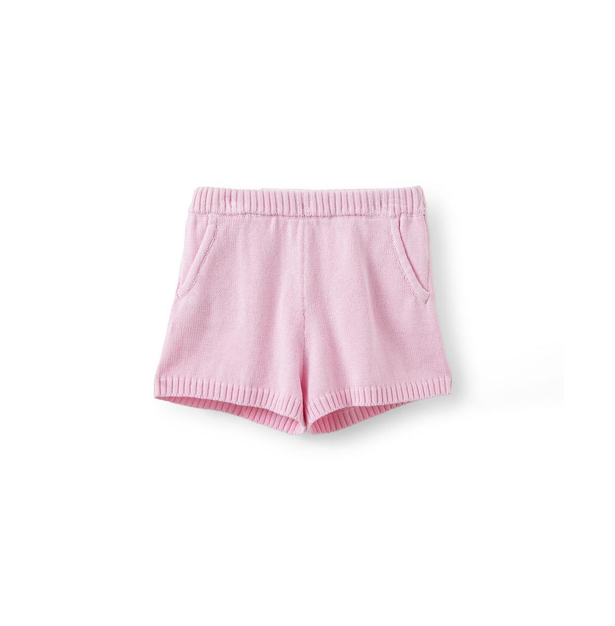 Cotton On Little Girls Camie Knit Short - Fairy pink