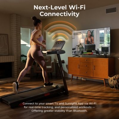 Active 300 Smart Manual Incline Treadmill with WiFi & Bluetooth