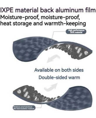 Ultralight Sleeping Pad, Closed Cell Foam Sleeping Pad Camping, Backpacking Sleeping Mattress, Waterproof Folding Sleeping Mat