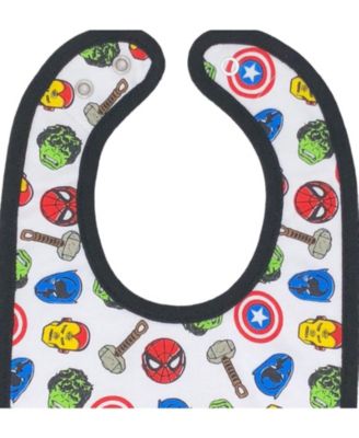 Marvel Avengers 6 Pack Bibs