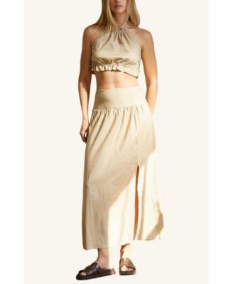 Women's Halter Skirt Set