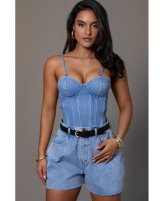  Denim Marsella Sweetheart Corset