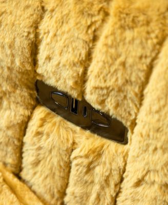 41" Jorvien Modern Chenille Power Swivel Glider Recliner with Pillows