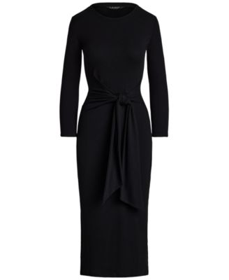 送料関税無【LAUREN RALPH LAUREN】COTTON-BLEND DRESS 送料関税無【LAUREN RALPH LAUREN】COTTON-BLEND DRESS