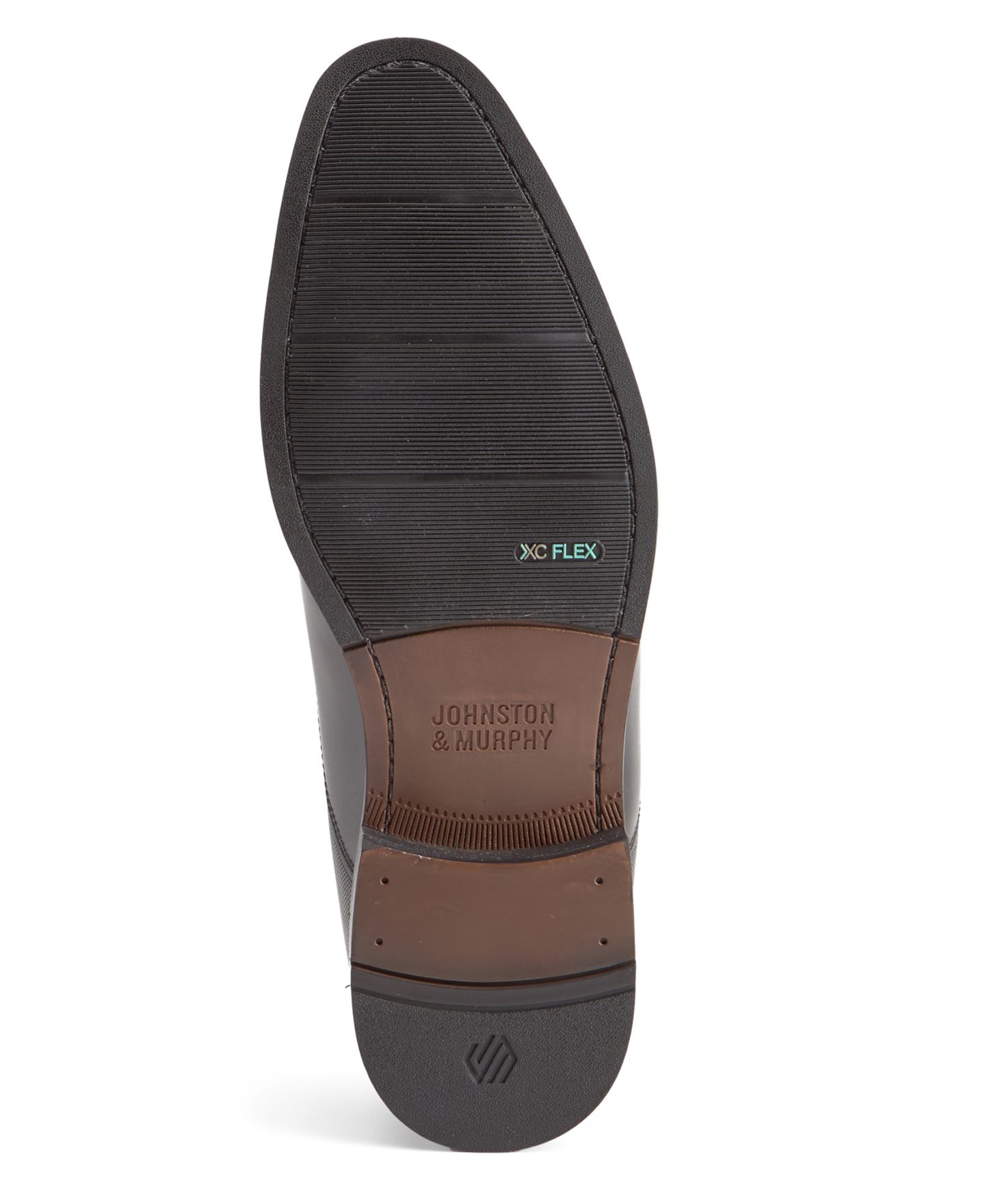Обувь Johnston & Murphy Men's Landry Embossed Cap Toe, цвет: Чёрный — фото 5