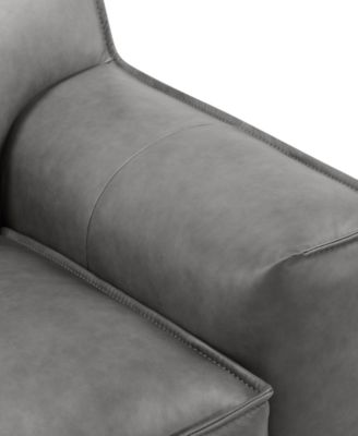 Glympton 110" Leather Sofa, Exclusively at Macy's