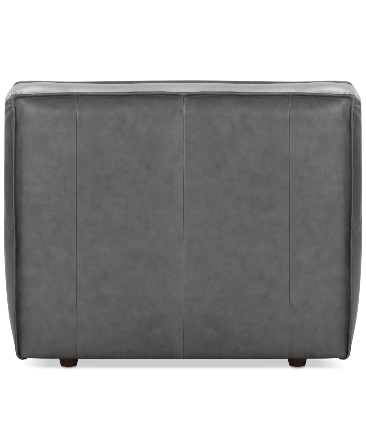 Macy's Glympton 44" Leather Arm Chair, Exclusively At