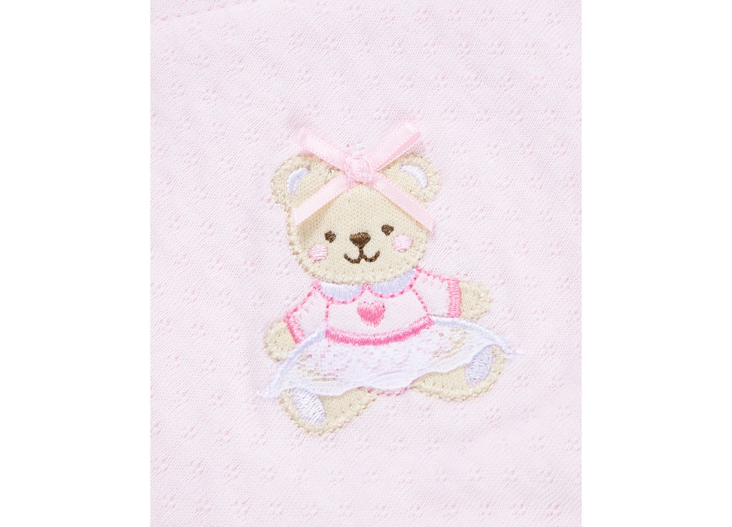 Baby Girls Sweet Bear Cotton Gift Box, 6 Piece Set
