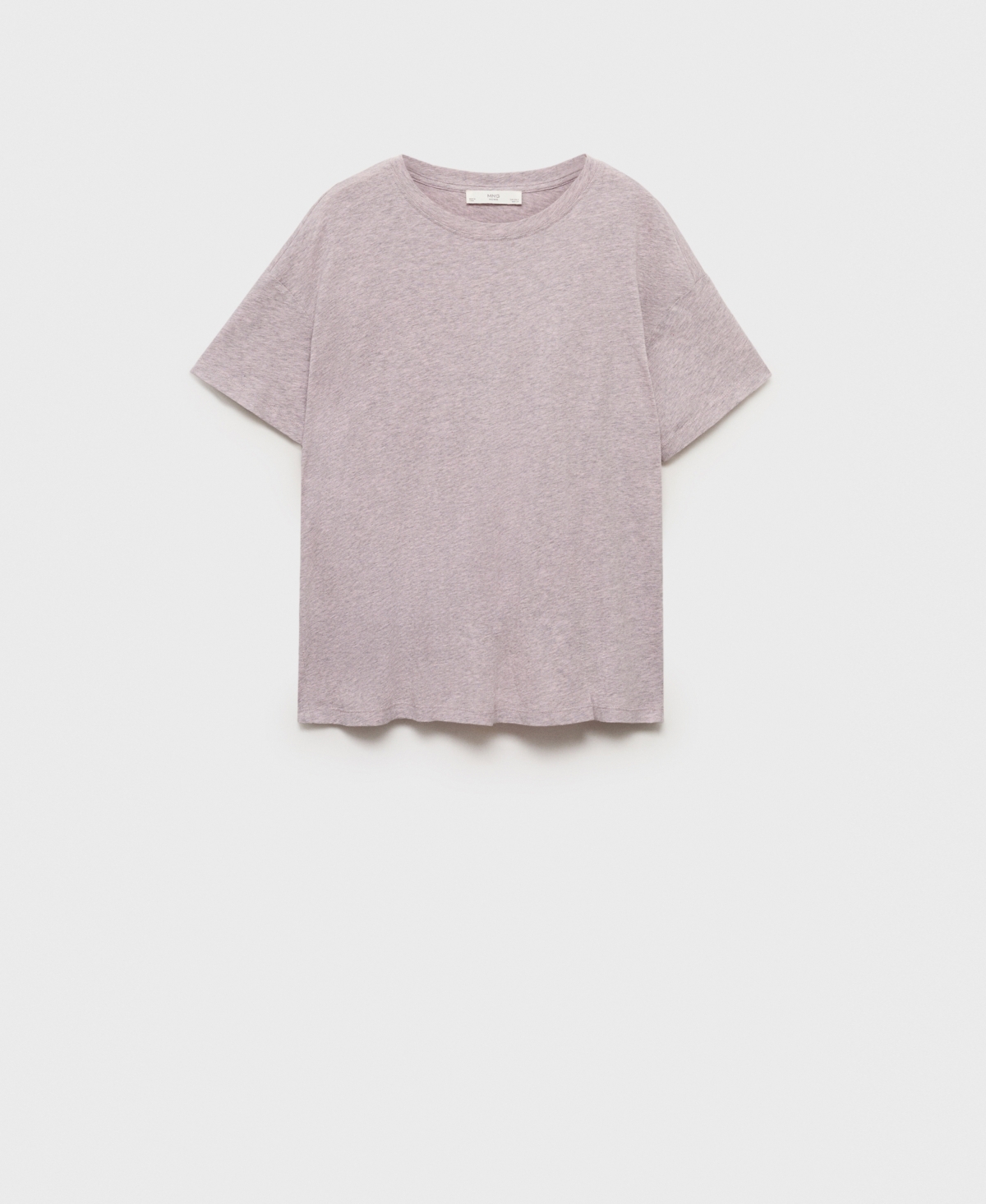 Mango Women's Short-sleeved Cotton T-shirt In Lilac