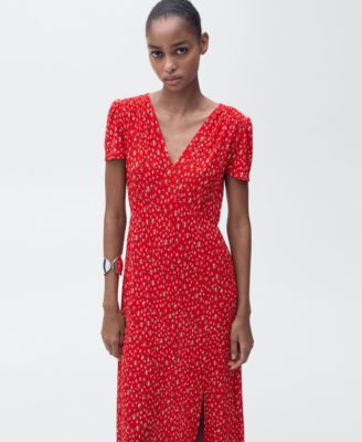 Women's Midi Floral Dress