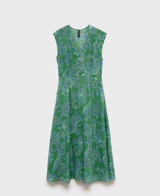 Women's Paisley Ramie Dress