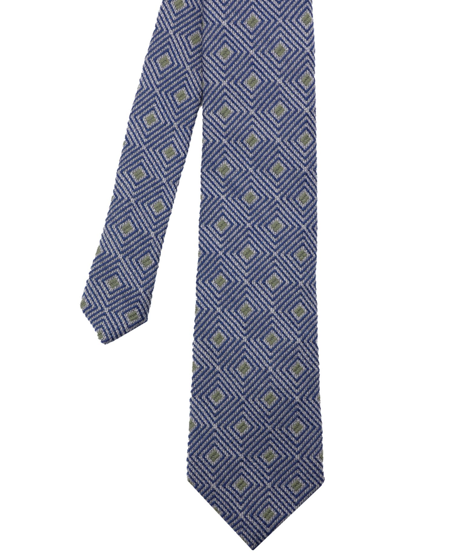 Men's Geometric Silk Tie