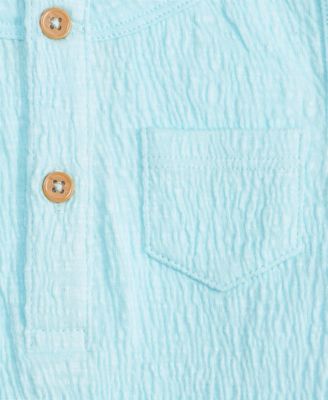 Baby Boys Knit Gauze Sunsuit, Exclusively at Macy's