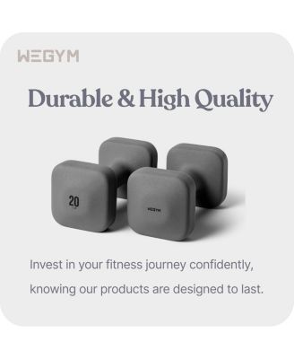 SafeGrip Dumbbells Lower Set - 2, 3, 5, 8 lbs