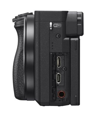 Alpha a6400 Mirrorless Camera with E PZ 16-50mm f/3.5-5.6 OSS II Lens, Black