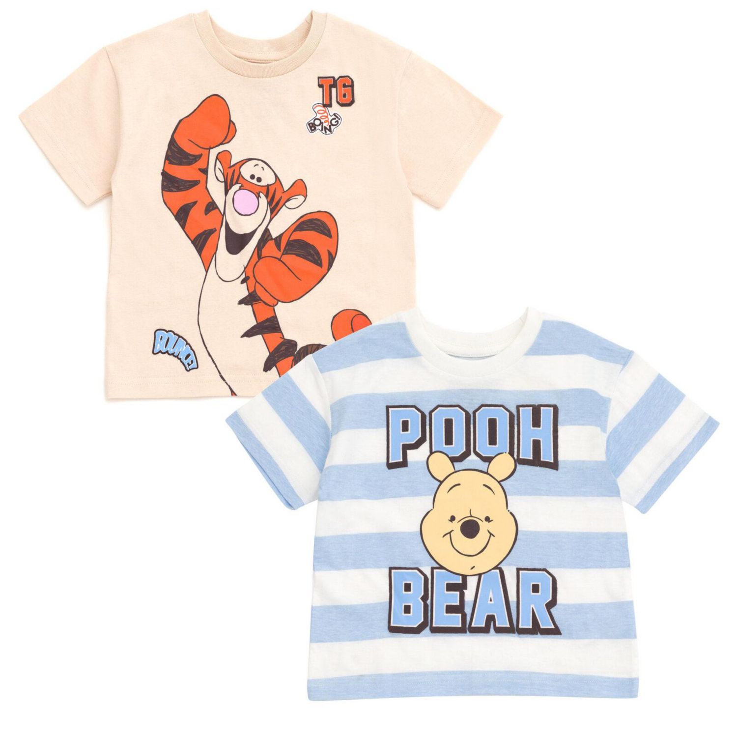 Little Boys 2-Pack Short Sleeve T-Shirts