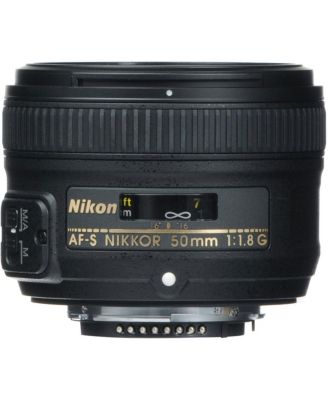 50mm f/1.8G AF-S NIKKOR Lens, Bundle with ProOptic 58mm CPL+UV Filter Kit, Cleaning Kit