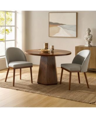  21.5" x 24" x 33"  Polyester Upholstered, Serta Design  Dining Chair