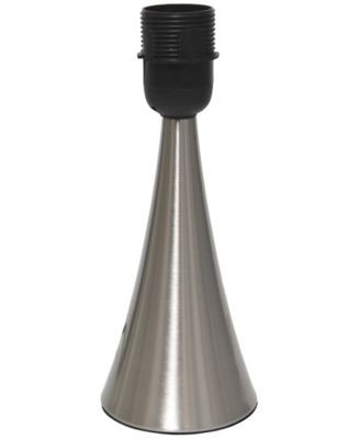 11.42" Metal Chic and Contemporary Duo Mini Touch Table Lamp Set