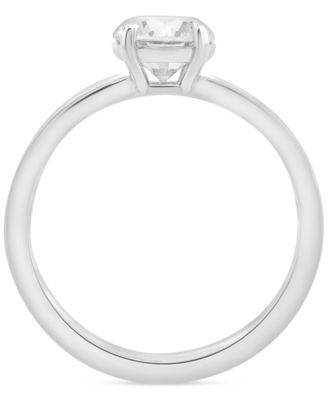 GSI Certified Diamond Solitaire Engagement Ring (1 ct. t.w.) in 14k White or  Yellow Gold