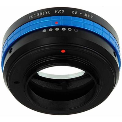 Mount Adapter with Aperture Control Dial for Mamiya ZE Lens to Micro Four Thirds Mirrorless Camera