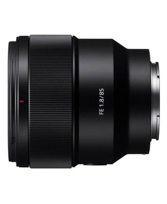 FE 85mm f/1.8 Lens for Sony E, Bundle with 67mm Filter Kit, Lens Case, Cleaning Kit, Lens Cap Tether