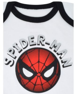 Baby Boys Spider-Man 5 Pack Bodysuits