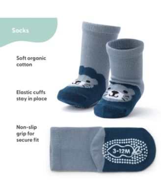 Baby Boys 12pk Cotton Socks, Bold