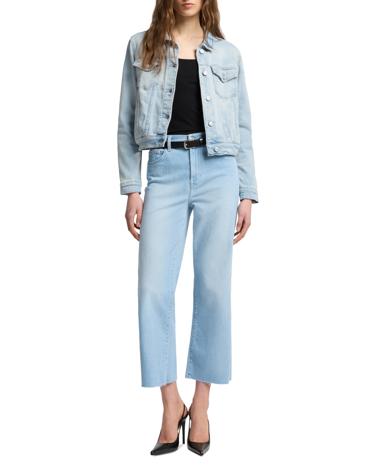 Women's Classic Denim Tucker Jacket - Nador