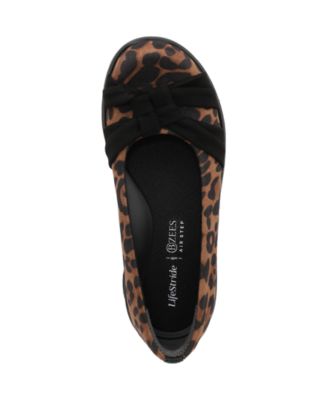 Women's Glamour Round Toe Ballerina Flats