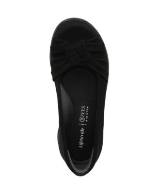 Women's Glamour Round Toe Ballerina Flats