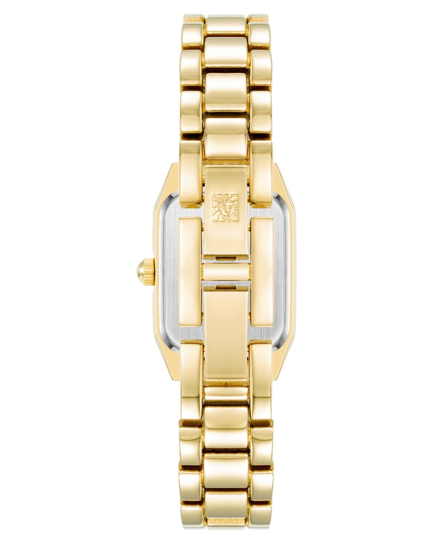 Женские часы Anne Klein Quartz Petite Octagonal Gold-Tone Metal Alloy Bracelet Watch, 21mm — фото 3