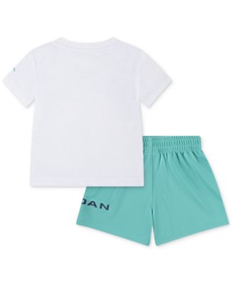 Baby Boys Baseline T-Shirt & Mesh Shorts, 2 Piece Set
