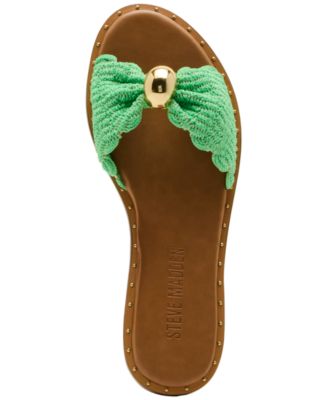 Women's Dipsy Knotted Embellished Slide Sandals