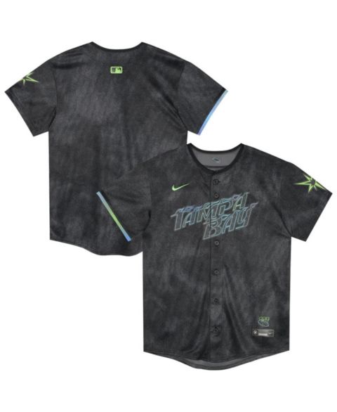 Детское джерси Nike Preschool Black Tampa Bay Rays City Connect Jersey