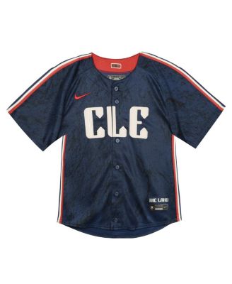 Toddler&nbsp;Navy Cleveland Guardians City Connect Team Limited Jersey