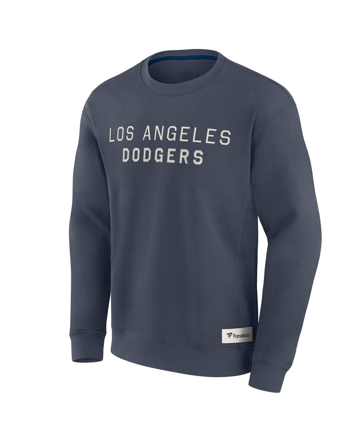 Fanatics Men's Blue Los Angeles Dodgers Elements Future Ground Lettering Pullover Sweatshirt In Blue