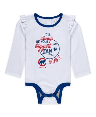 Baby Boys and Girls 3-Piece Chicago Cubs Tutu Set