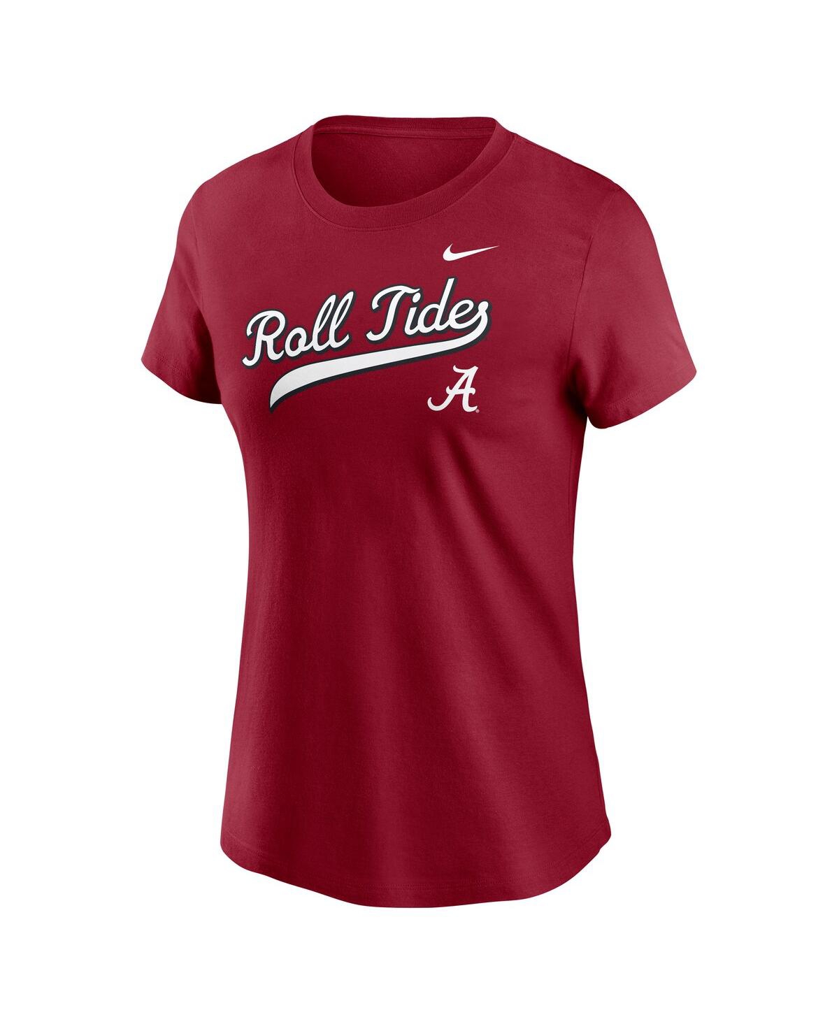 Nike Women's Crimson Alabama Tide Local Script T-Shirt