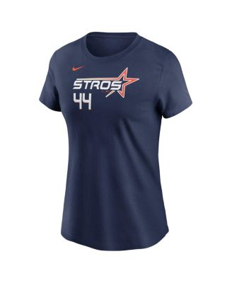 Women's Yordan Alvarez Navy Houston Astros 2025 City Connect Fuse Name Number T-Shirt