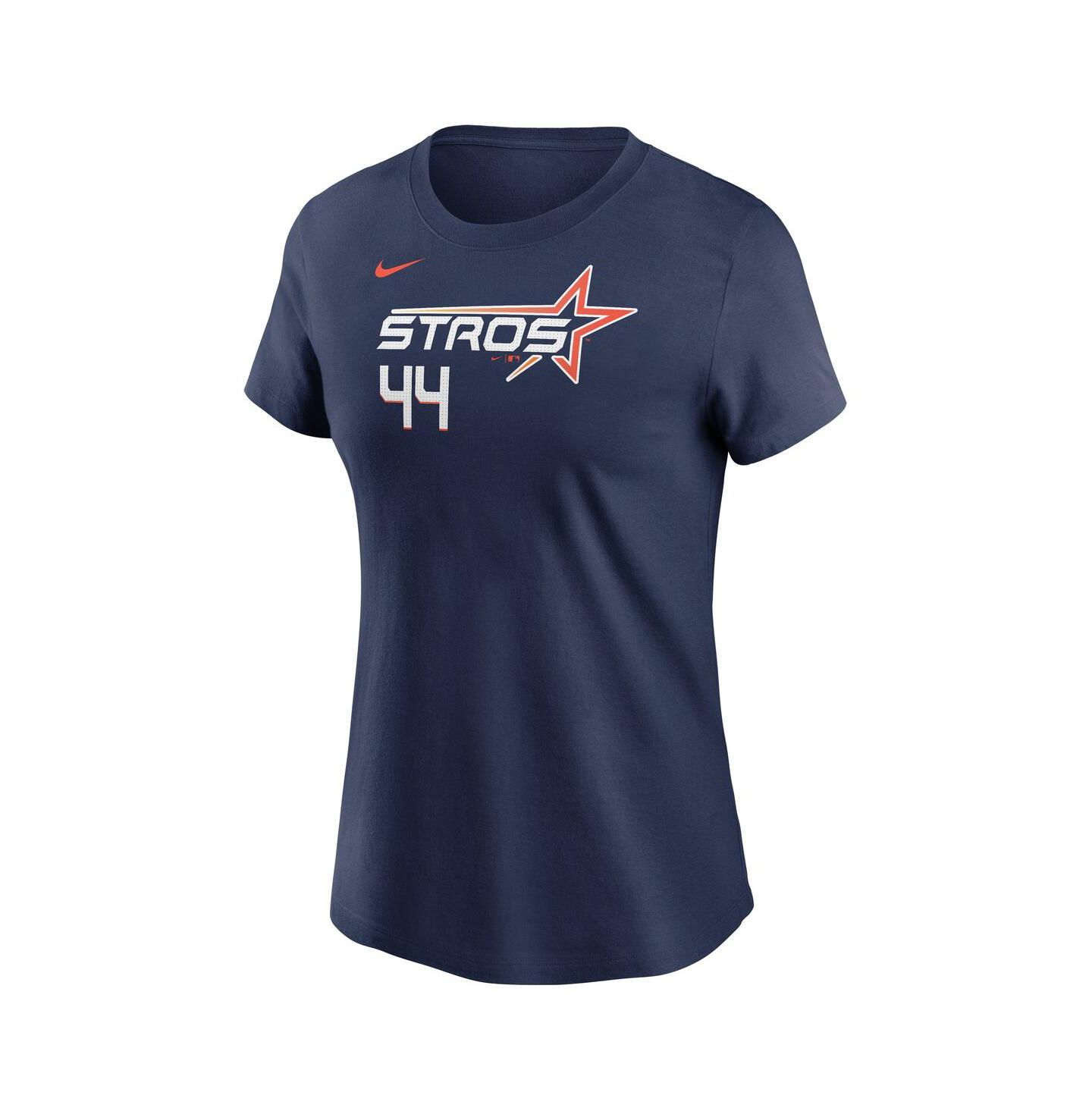 Женская футболка Nike Yordan Alvarez Navy Houston Astros 2025 City Connect Fuse Name & Number — фото 2