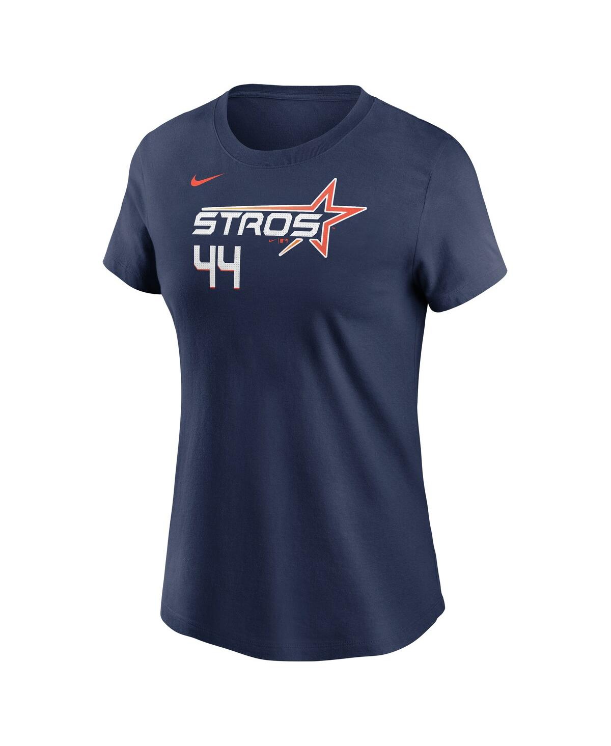 Nike Women's Yordan Alvarez Navy Houston Astros 2025 City Connect Fuse Name Number T-shirt In Navy